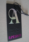 Seal Custom Garment Tags , Printed Name Tags For Clothing  No Fold Waxed  Lace