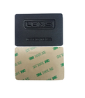 Identifiable Leather Garment Tags , Leather Jeans Patch Self Adhesive Tape Finishing